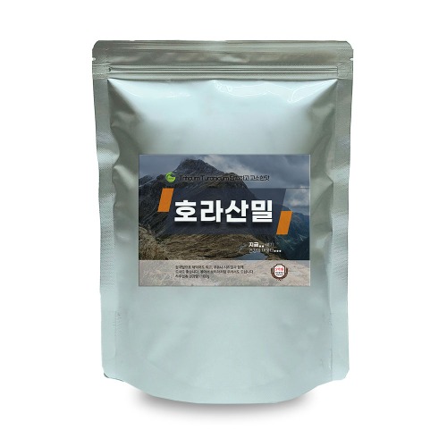 호라산밀 1kg 터키 잡곡 곡물 정든팜 이중지퍼백 면세
